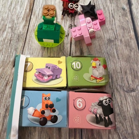 Mini Animal Building Blocks Set - Multicolor. - Picture 3 of 4